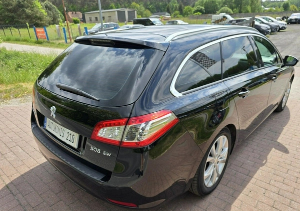 Peugeot 508 cena 28900 przebieg: 289000, rok produkcji 2011 z Nowogrodziec małe 407